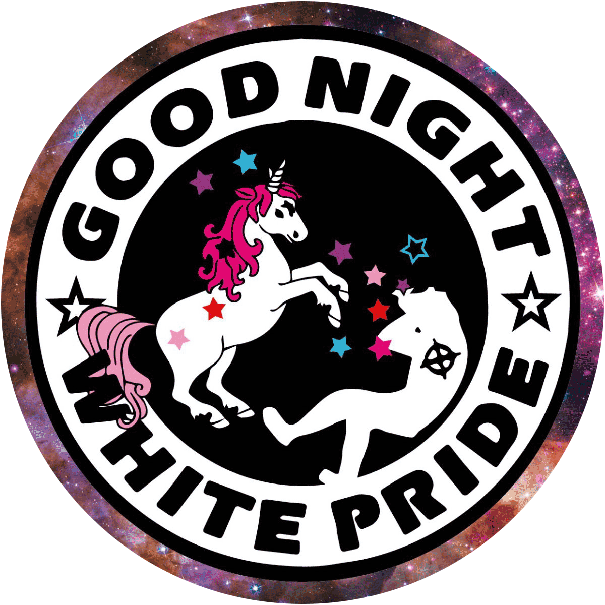 Good Night White Pride - Button
