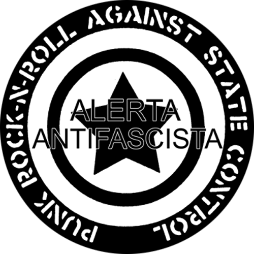 Alerta Antifascista - Button